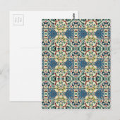 Kleurrijk Abstract patroon Briefkaart (Voorkant / Achterkant)