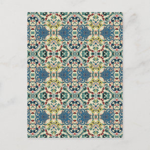 Kleurrijk Abstract patroon Briefkaart