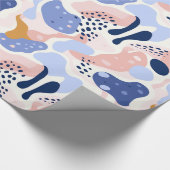 Kleurrijk Abstract patroon Cadeaupapier (Hoek)