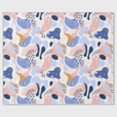 Kleurrijk Abstract patroon Cadeaupapier (Vlak)