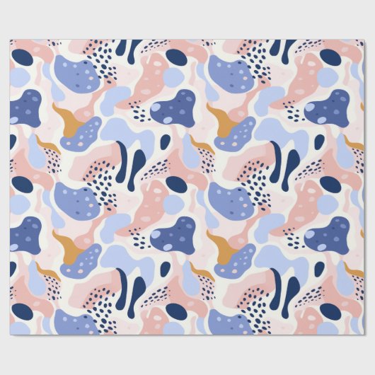 Kleurrijk Abstract patroon Cadeaupapier (Vlak)