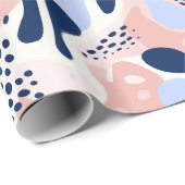 Kleurrijk Abstract patroon Cadeaupapier (Rol Hoek)