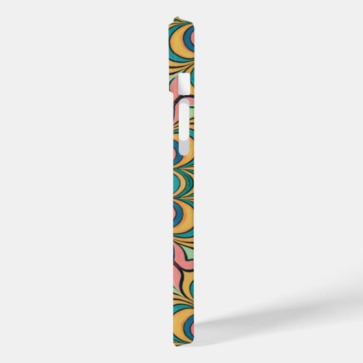 Kleurrijk Abstract patroon Case-Mate iPhone Case (Achterkant / Links)