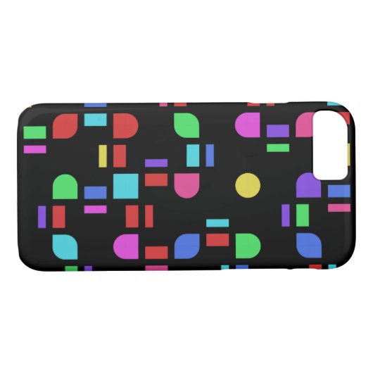 Kleurrijk Abstract patroon Case-Mate iPhone Case (Achterkant (Horizontaal))