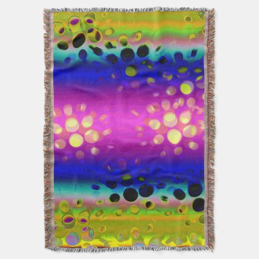 Kleurrijk Abstract patroon Deken (Voorkant Verticaal)