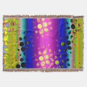 Kleurrijk Abstract patroon Deken (Voorkant)