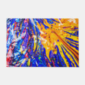 Kleurrijk Abstract patroon Deurmat (Voorkant)