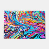 Kleurrijk Abstract patroon Deurmat (Voorkant)
