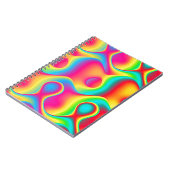 Kleurrijk Abstract patroon, echt origineel ontwerp Notitieboek (Linkerzijde)