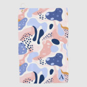 Kleurrijk Abstract patroon Golfhanddoek (Voorkant)