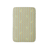 kleurrijk abstract patroon, golven badmat (Voorkant Verticaal)