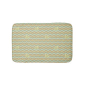 kleurrijk abstract patroon, golven badmat (Voorkant)