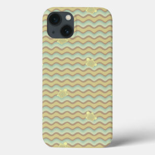 kleurrijk abstract patroon, golven Case-Mate iPhone case