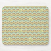 kleurrijk abstract patroon, golven muismat (Voorkant)