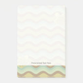 kleurrijk abstract patroon, golven post-it® notes (Voorkant)