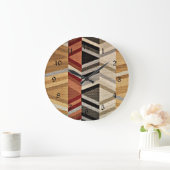 Kleurrijk Abstract patroon Grote Klok (Huis)