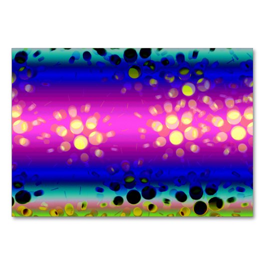 Kleurrijk Abstract patroon Kaart (Voorkant)