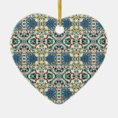 Kleurrijk Abstract patroon Keramisch Ornament (Voorkant)