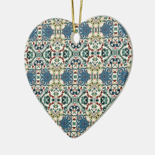 Kleurrijk Abstract patroon Keramisch Ornament (Links)