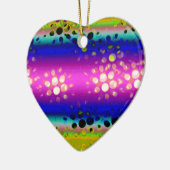 Kleurrijk Abstract patroon Keramisch Ornament (Links)