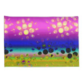 Kleurrijk Abstract patroon Kussensloop (Achterkant-Rechts)