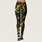 Kleurrijk Abstract patroon Leggings (Achterkant)