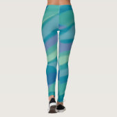 Kleurrijk Abstract patroon Leggings (Achterkant)