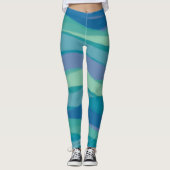 Kleurrijk Abstract patroon Leggings (Voorkant)