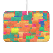 Kleurrijk Abstract patroon Luchtverfrisser (Voorkant)