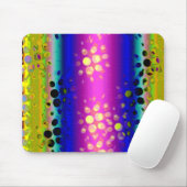 Kleurrijk Abstract patroon Muismat (Met muis)