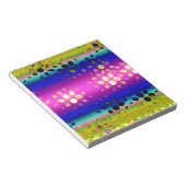 Kleurrijk Abstract patroon Notitieblok (Schuin)