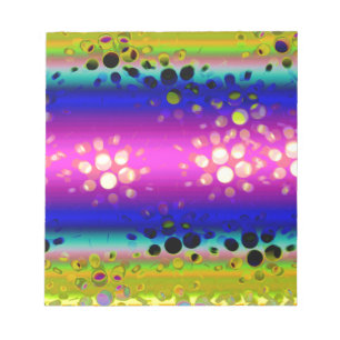 Kleurrijk Abstract patroon Notitieblok