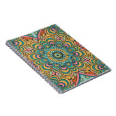 Kleurrijk Abstract patroon Notitieboek (Rechterzijde)