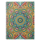 Kleurrijk Abstract patroon Notitieboek (Voorkant)