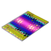 Kleurrijk Abstract patroon Notitieboek (Linkerzijde)