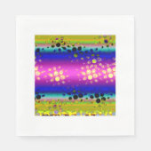 Kleurrijk Abstract patroon Servetten (Voorkant)