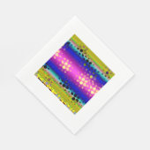 Kleurrijk Abstract patroon Servetten (Hoek)