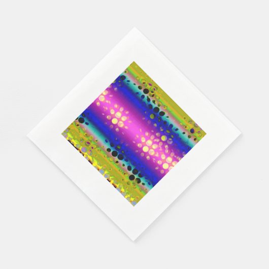 Kleurrijk Abstract patroon Servetten (Hoek)