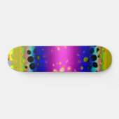 Kleurrijk Abstract patroon Skateboard (Horizontaal)