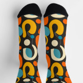 Kleurrijk Abstract patroon Sokken (Top)