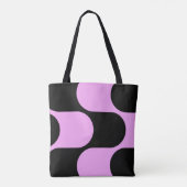 Kleurrijk Abstract patroon Tote Bag (Achterkant)