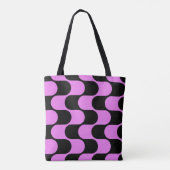 Kleurrijk Abstract patroon Tote Bag (Achterkant)