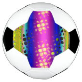 Kleurrijk Abstract patroon Voetbal (Gedraaid)