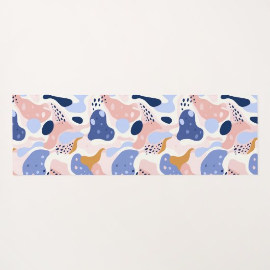 Kleurrijk Abstract patroon Yogamat (Achterkant (horizontaal))