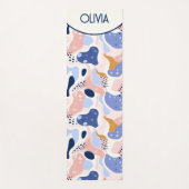 Kleurrijk Abstract patroon Yogamat (Voorkant)