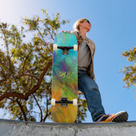 Kleurrijk Abstract Persoonlijk Skateboard