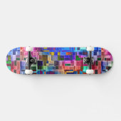Kleurrijk Abstract Persoonlijk Skateboard (Horizontaal)