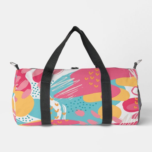 Kleurrijk Abstract Plunjezak (Voorkant)