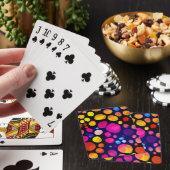 Kleurrijk Abstract Pokerkaarten (Insitu)