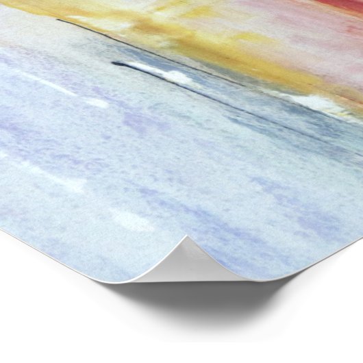 Kleurrijk Abstract Poster (Hoek)